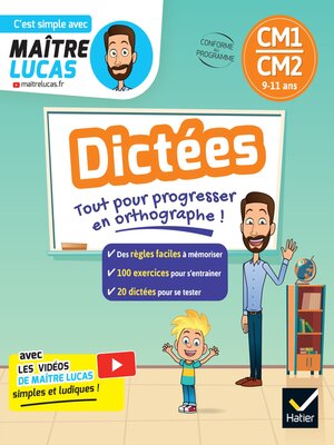 cover image of Dictées CM1-CM2: 10-11 ans